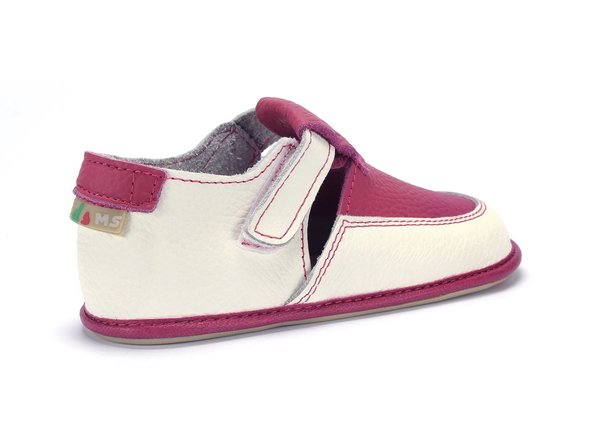 Chaussures Magical Shoes Lulu Rose et Blanc