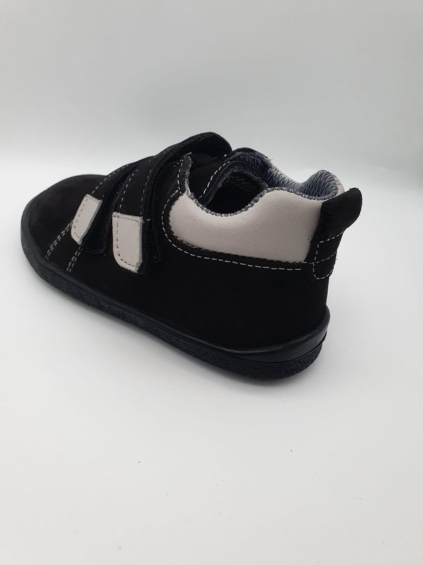 Chaussures montantes membrane Bareftex waterproof - EF Barefoot Spike Noir et Gris