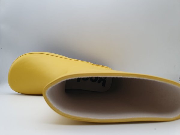Bottes de pluie Wellie Koel barefoot - Yellow