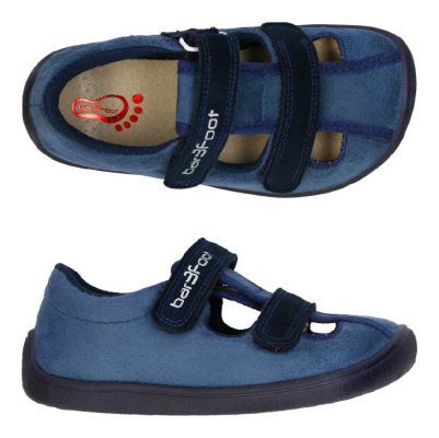 Sandales barefoot 3F Bar3foot - 3BE25-6 bleu marine