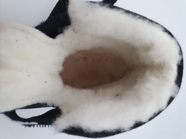 Boots fourrées barefoot waterproof Jonap SLIM - Jerry Burgundy Snowflake
